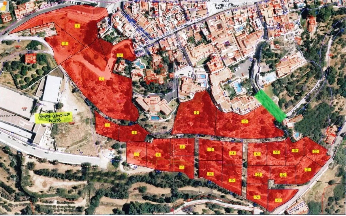 Terreno vista al mar de 33 600 m²