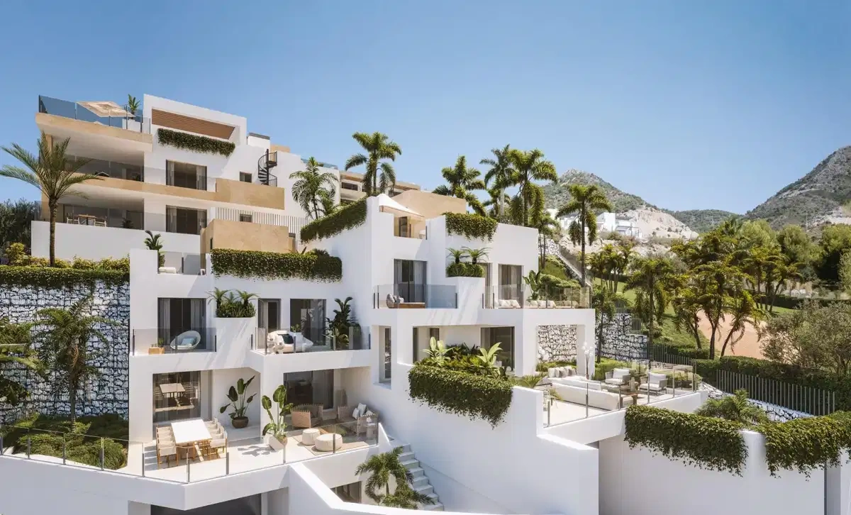 1 - vente appartement vue mer benalmadena - costa del sol andalousie espagne