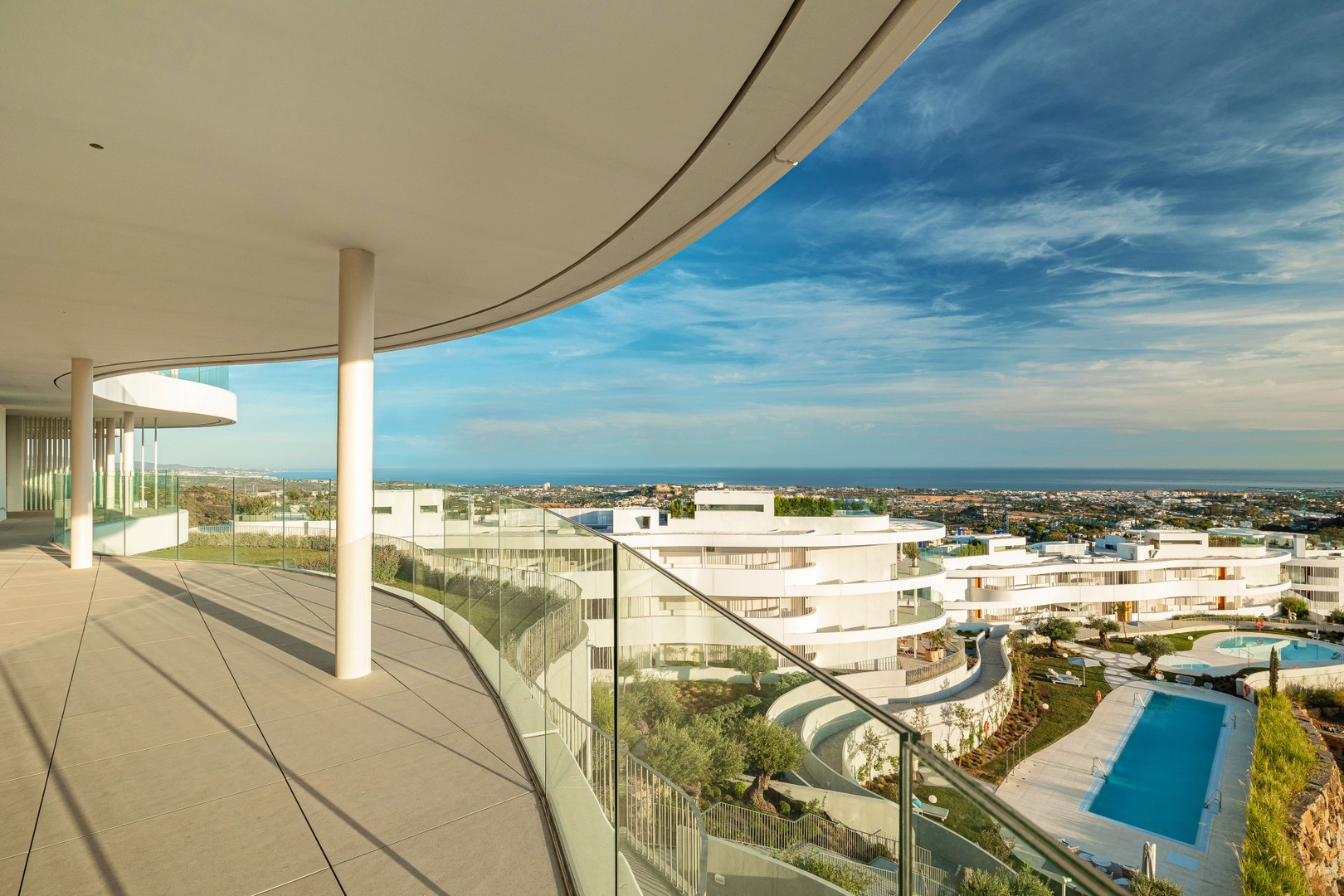 1 - sea view apartment for sale in benahavis - costa del sol andalusia spain