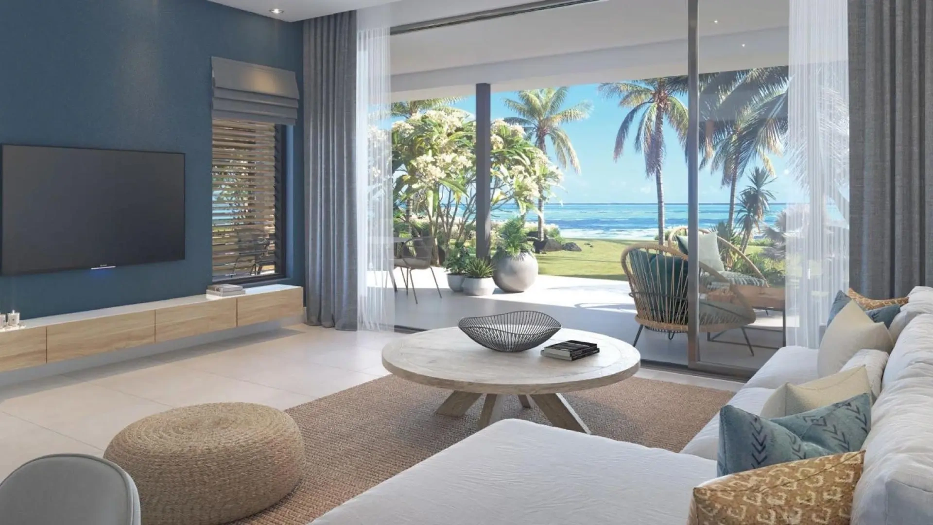 1 - vendita appartamento fronte mare black river rivière noire mauritius
