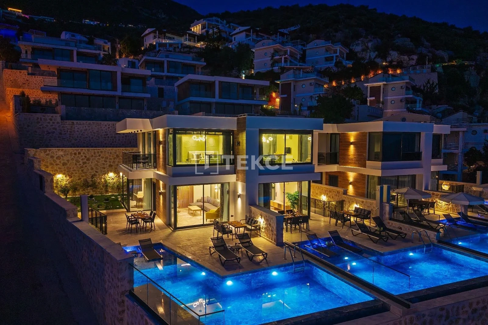 1 - продажа villa вид моря kas antalya турция