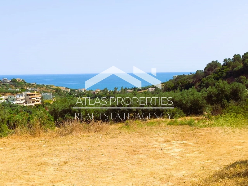 1 - sea view plot of land for sale in stalós crete greece