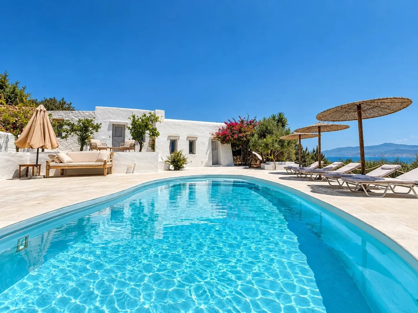 1 - vente maison vue mer paros - cyclades egée méridionale grèce