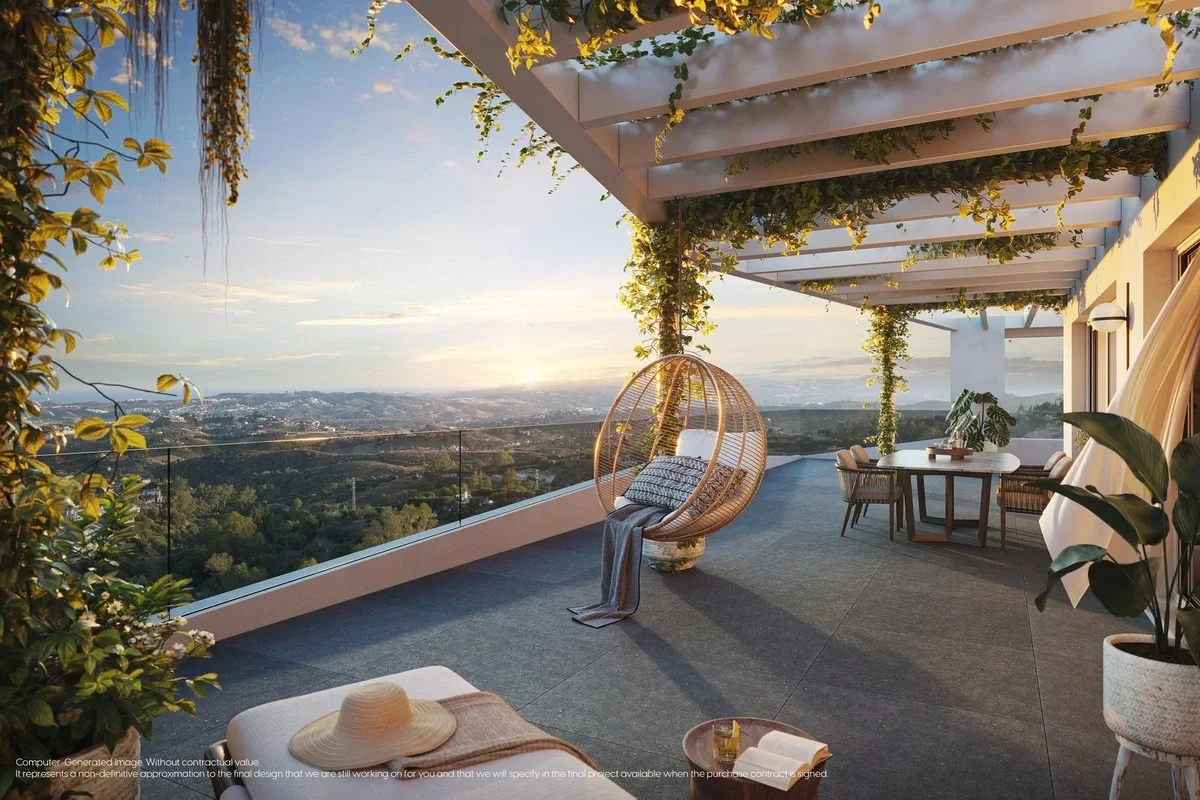 2 - продажа квартира вид моря mijas андалусия испания