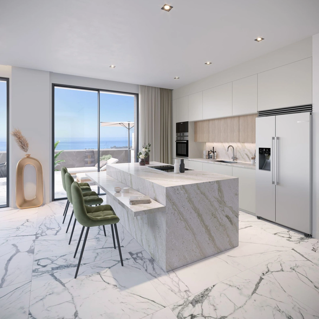 2 - verkoop appartement uitzicht op zee estepona - costa del sol andalusië spanje