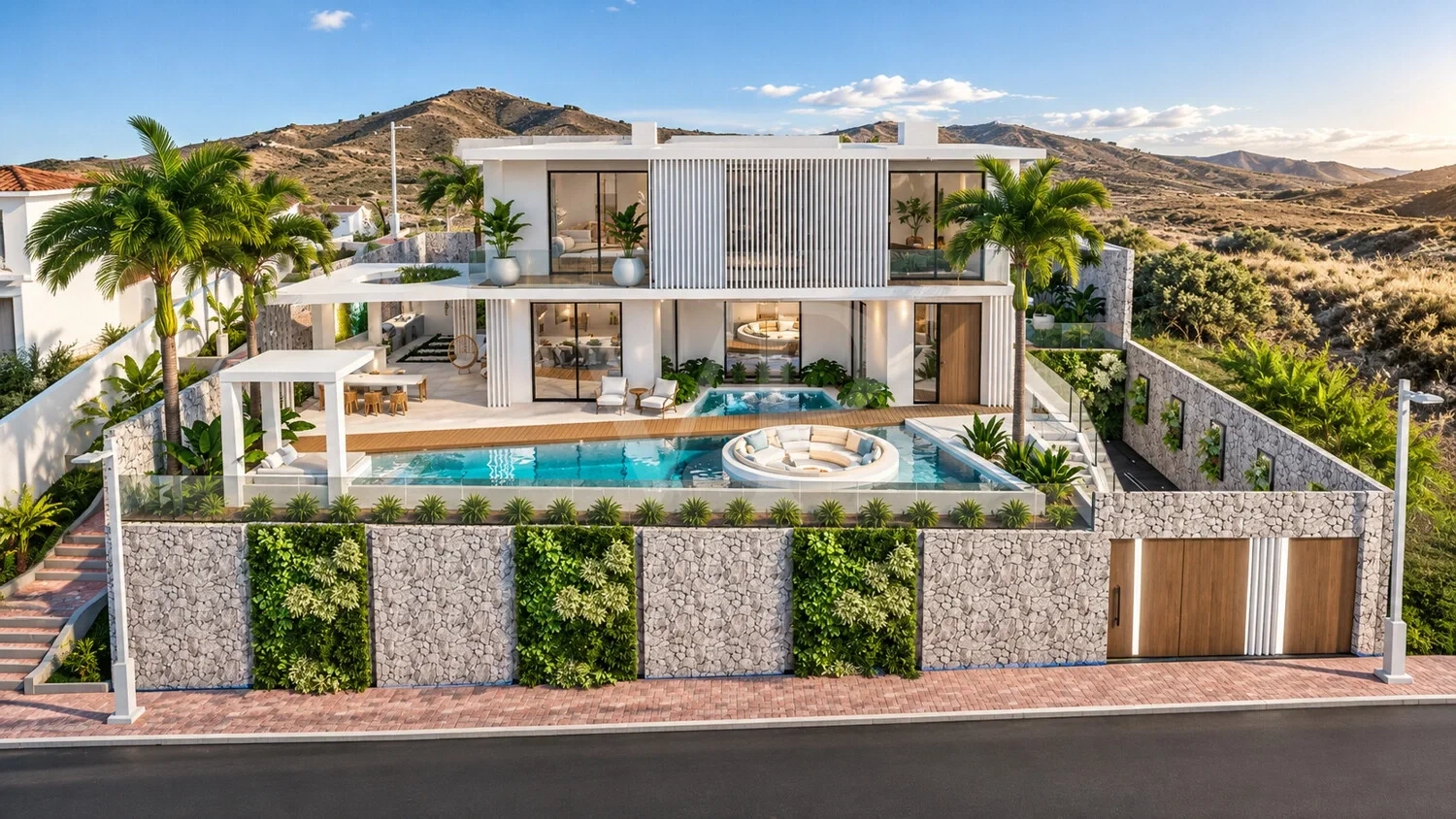 2 - vendita casa vista mare adeje tenerife - isole canarie spagna