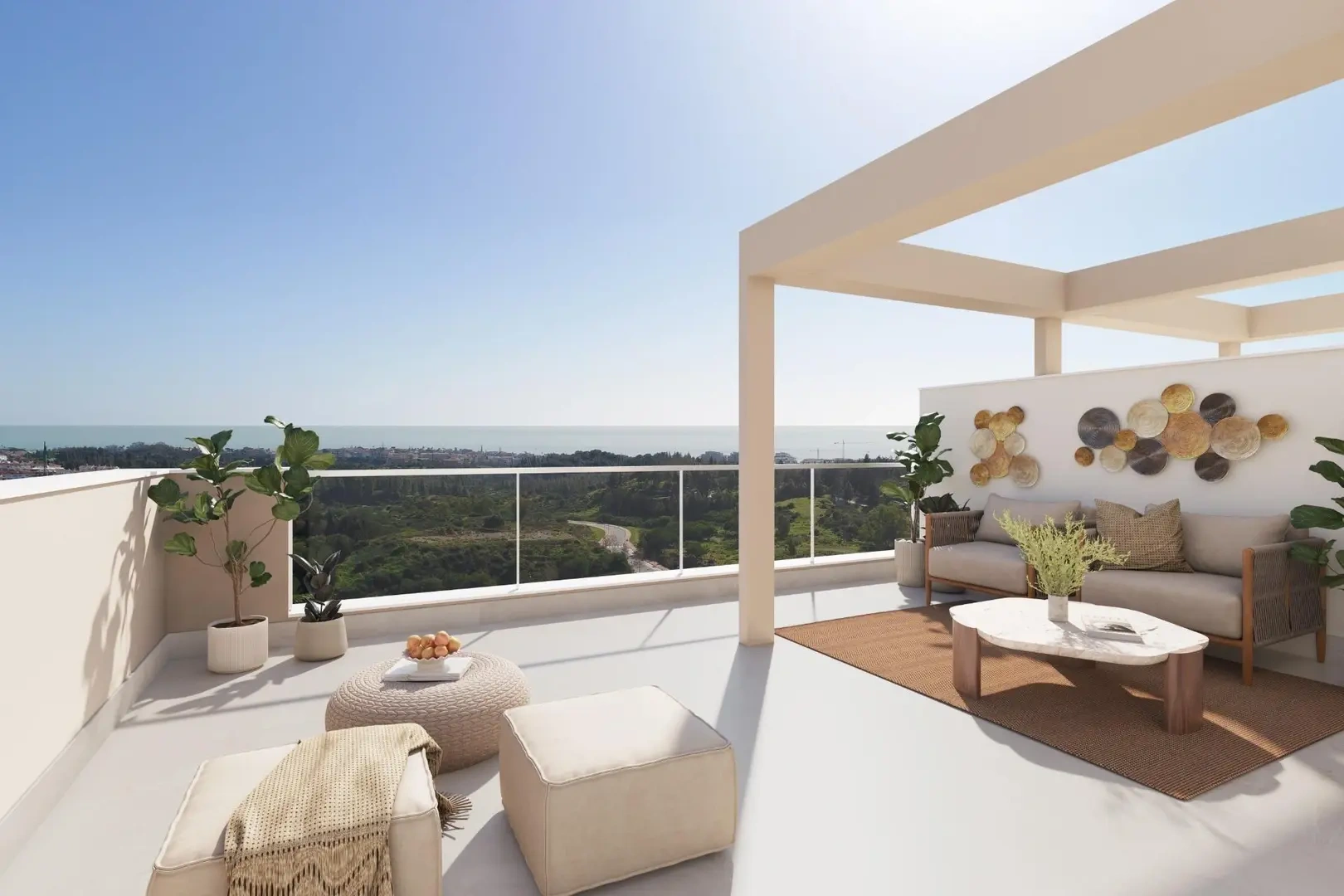 2 - venda apartamento vista de mar mijas andaluzia espanha