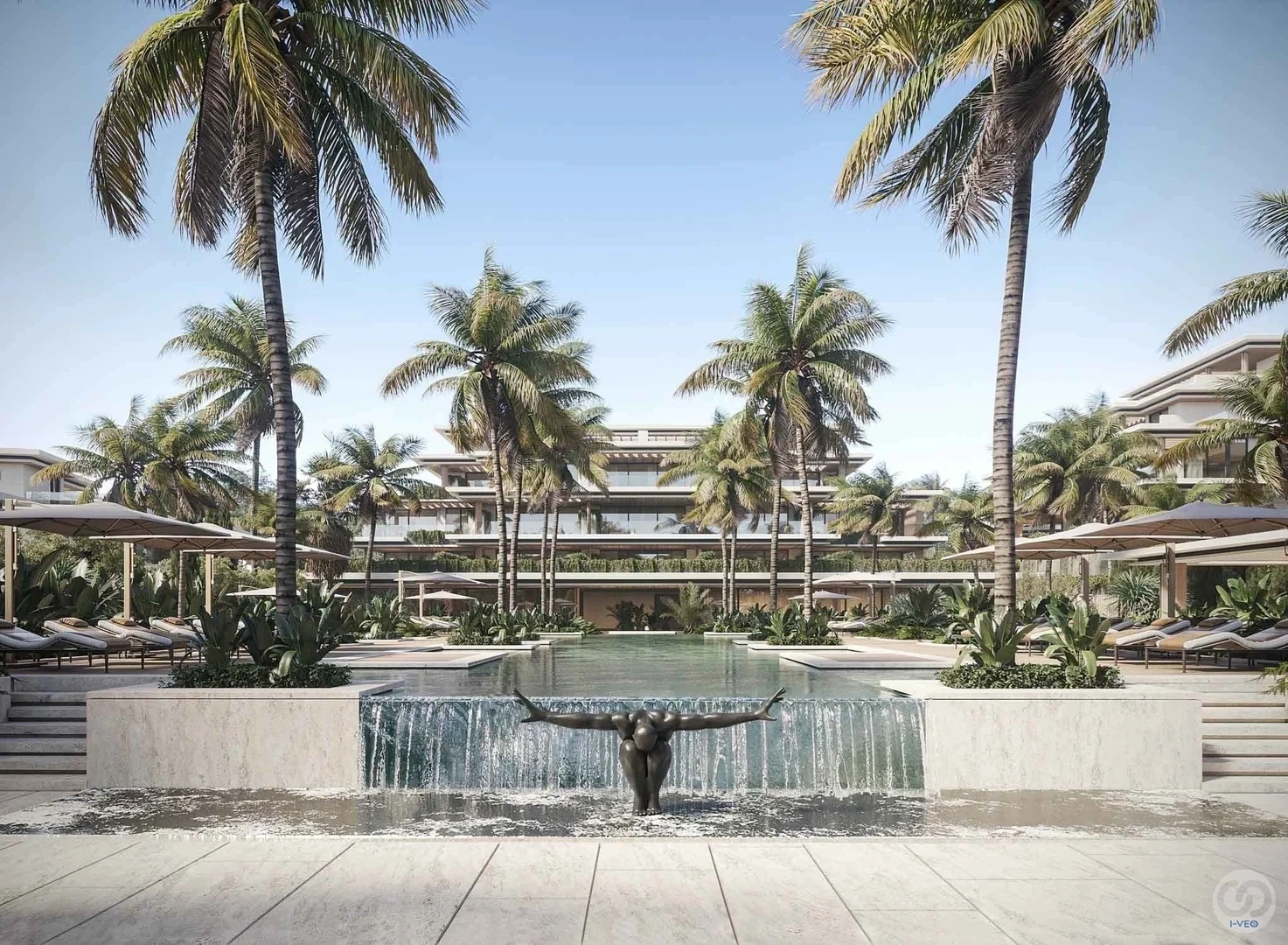 Wohnung meerblick mit Pool