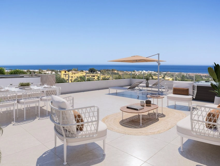 2 - vente appartement vue mer estepona - costa del sol andalousie espagne