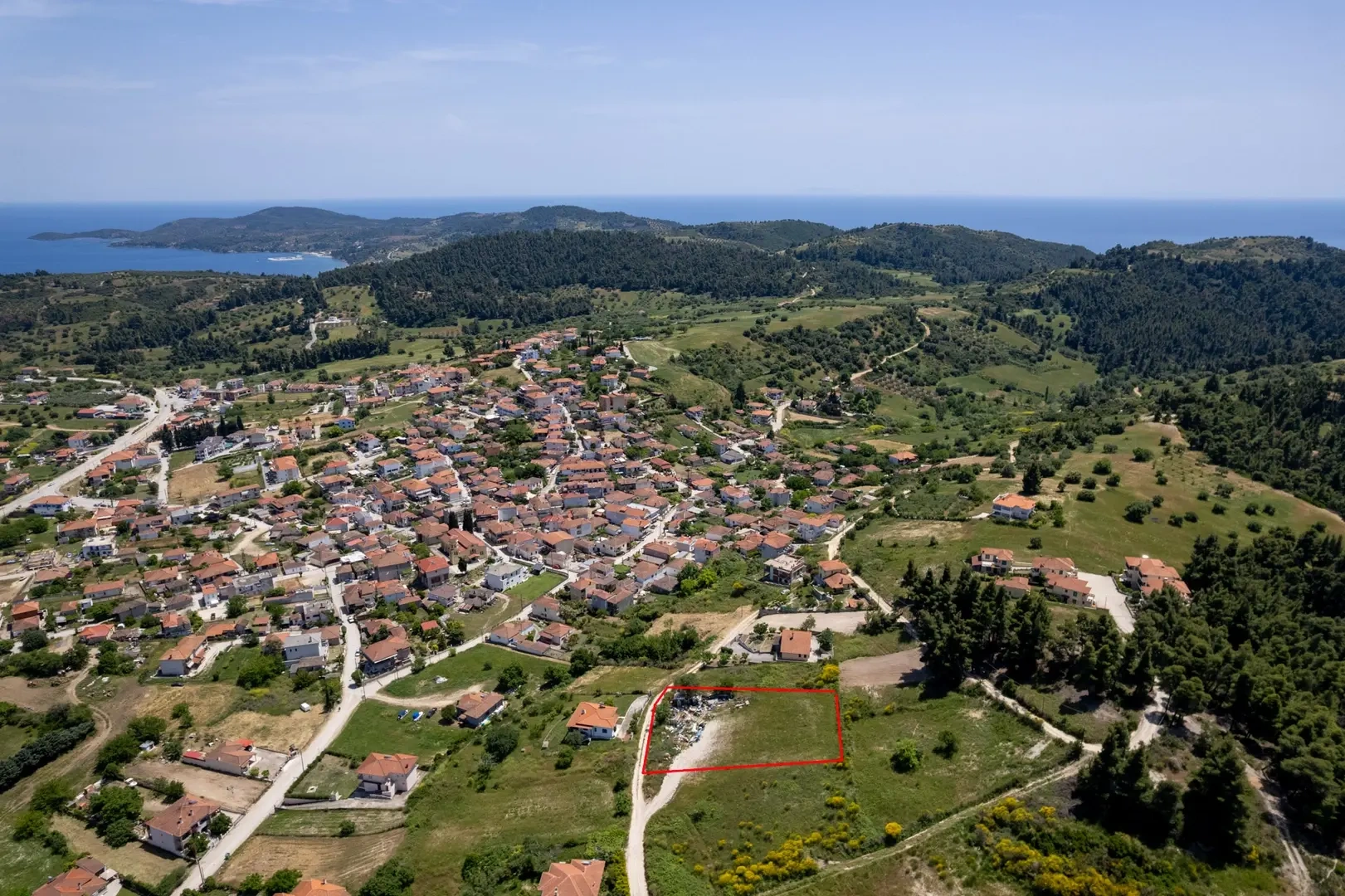 2 - venta terreno vista al mar palioúri macedonia central grecia