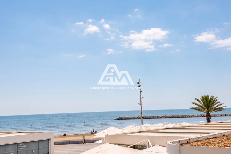 1 - vente appartement vue mer la grande-motte hérault france