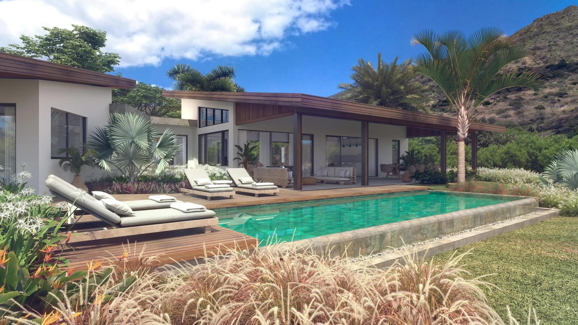 2 - house for sale in tamarin rivière noire mauritius