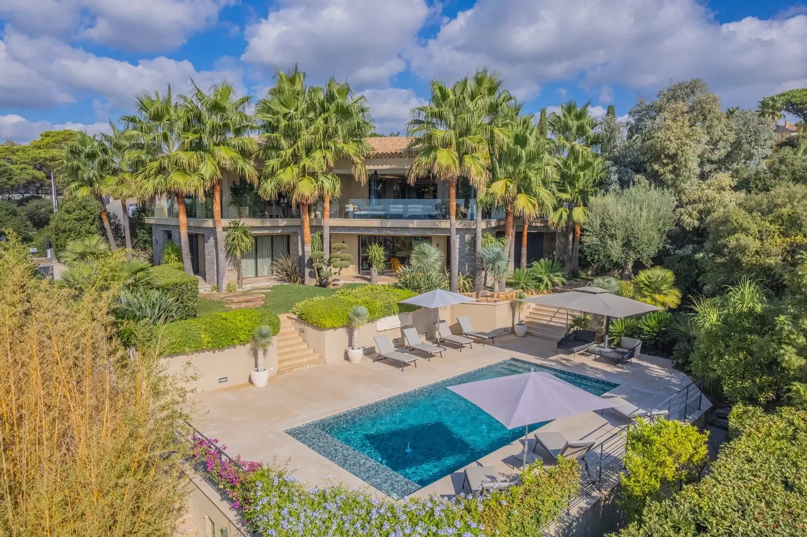 1 - vente villa vue mer sainte-maxime var france