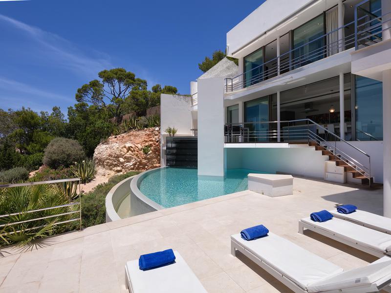 2 - ferienmiete haus meerblick cala carbo ibiza - balearen spanien