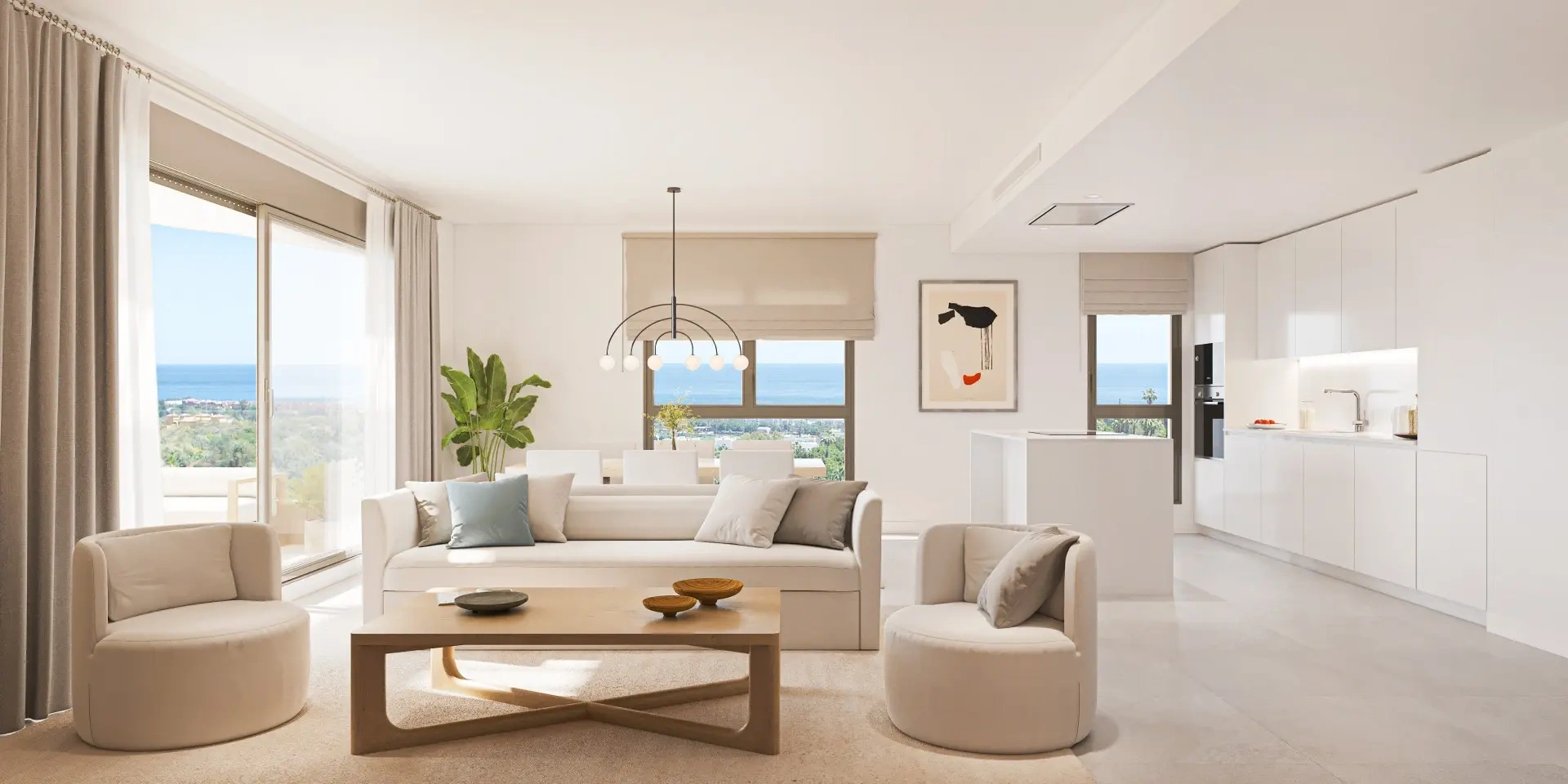 2 - venta apartamento vista al mar estepona - costa del sol andalucía españa