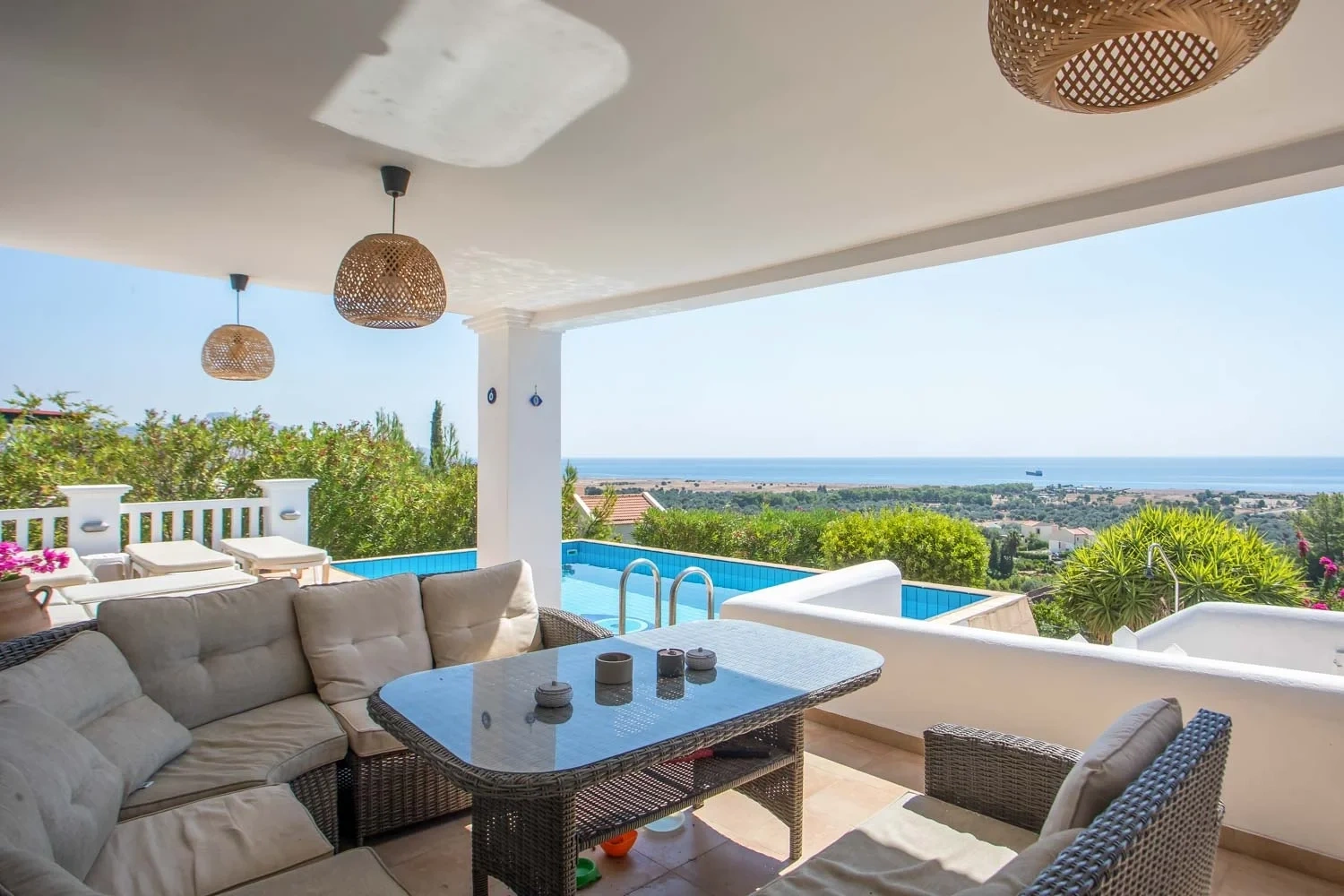 1 - vente villa vue mer kalathos egée méridionale grèce
