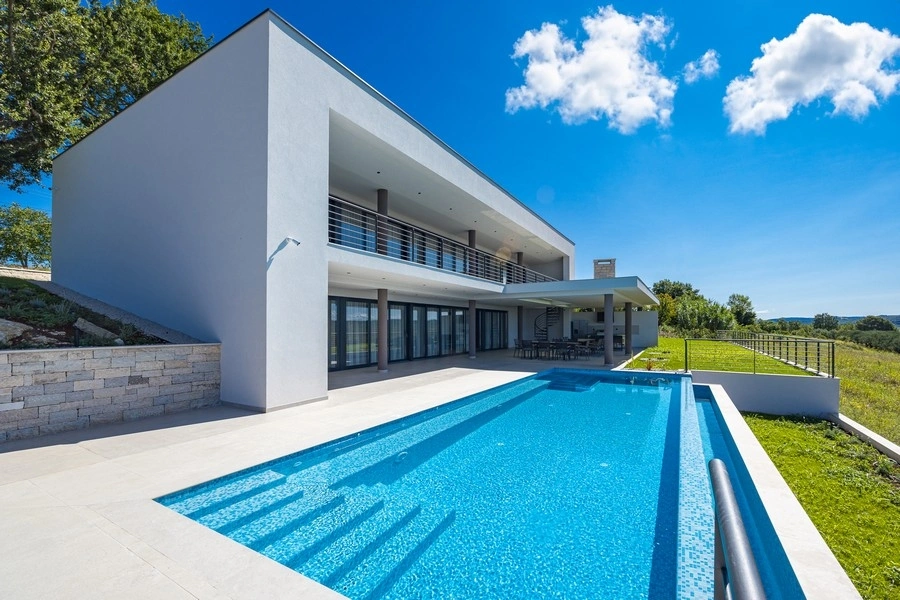 1 - vente villa vue mer buje istrie croatie