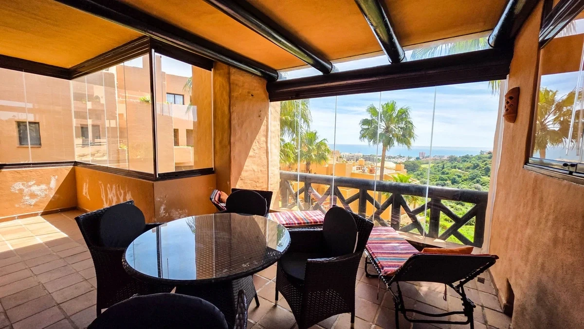 1 - sea view apartment for sale in la duquesa andalusia spain