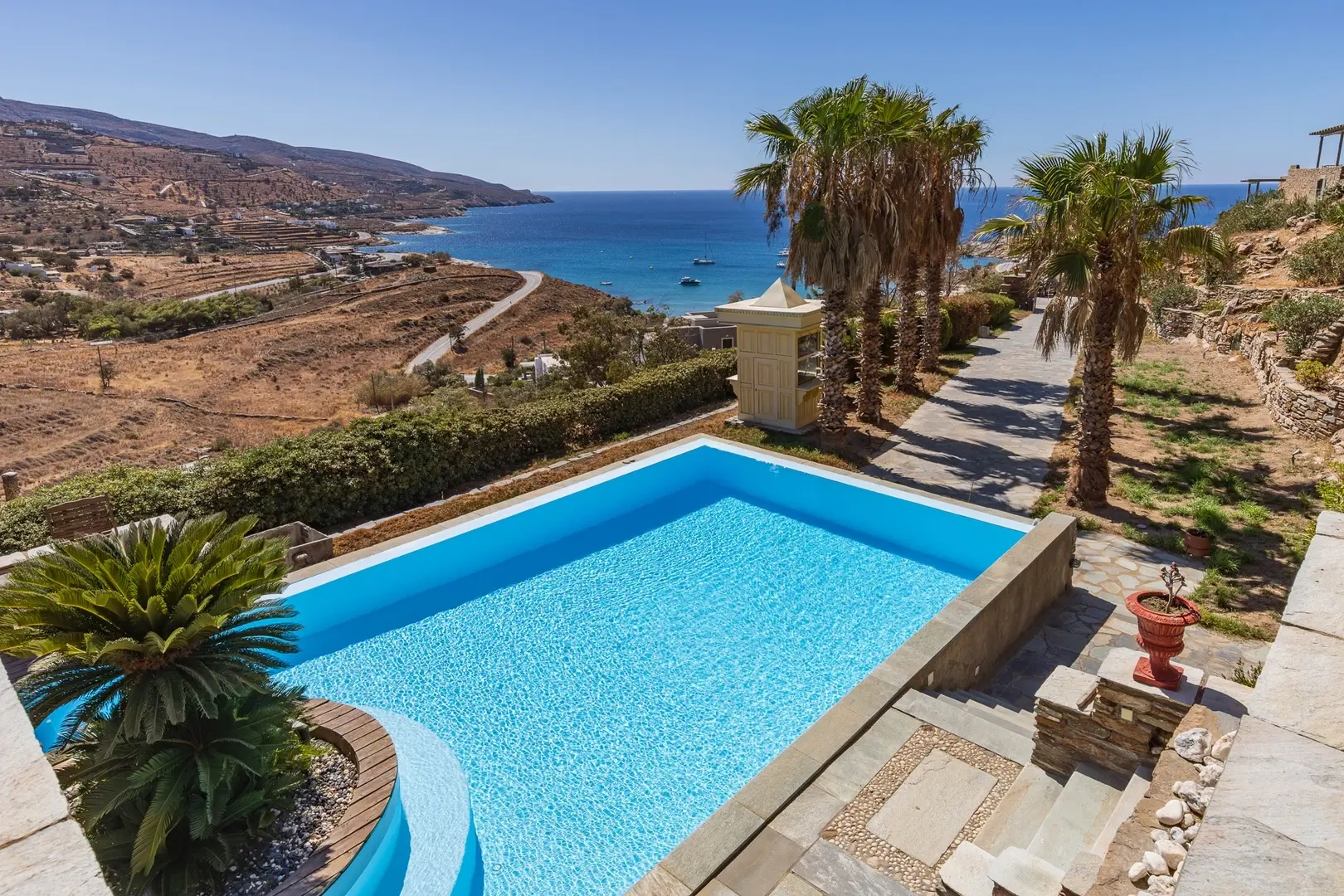 1 - sea view house for sale in kea - cyclades south aegean greece