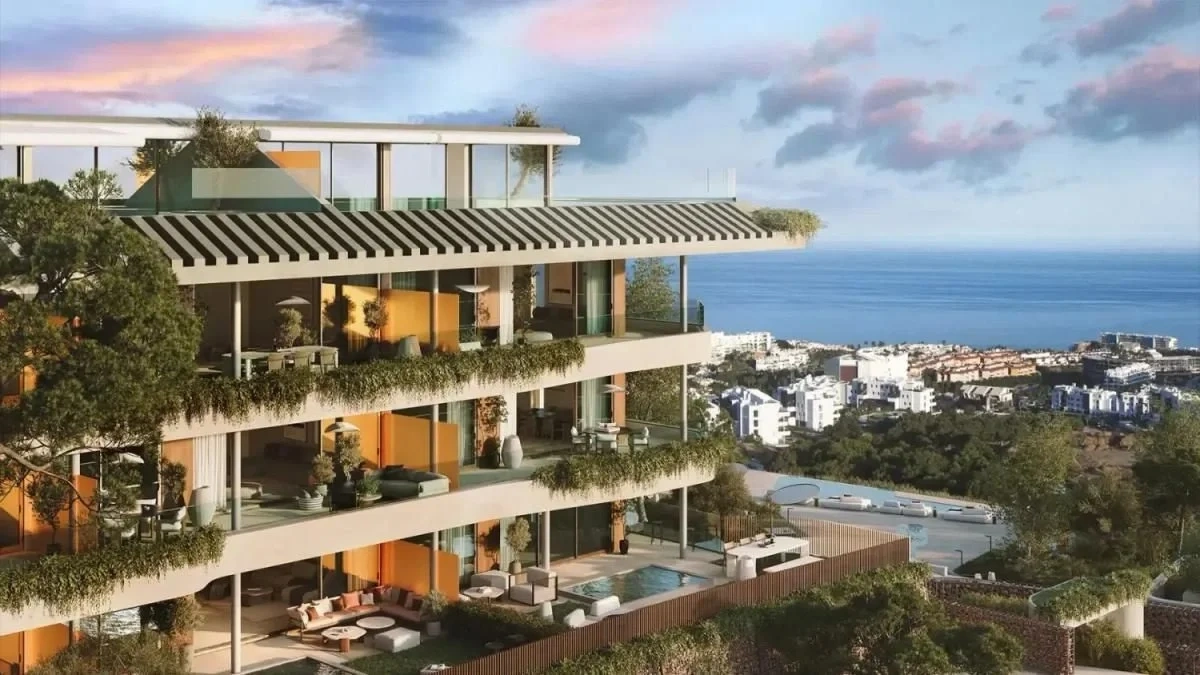 1 - vente appartement vue mer fuengirola - costa del sol andalousie espagne