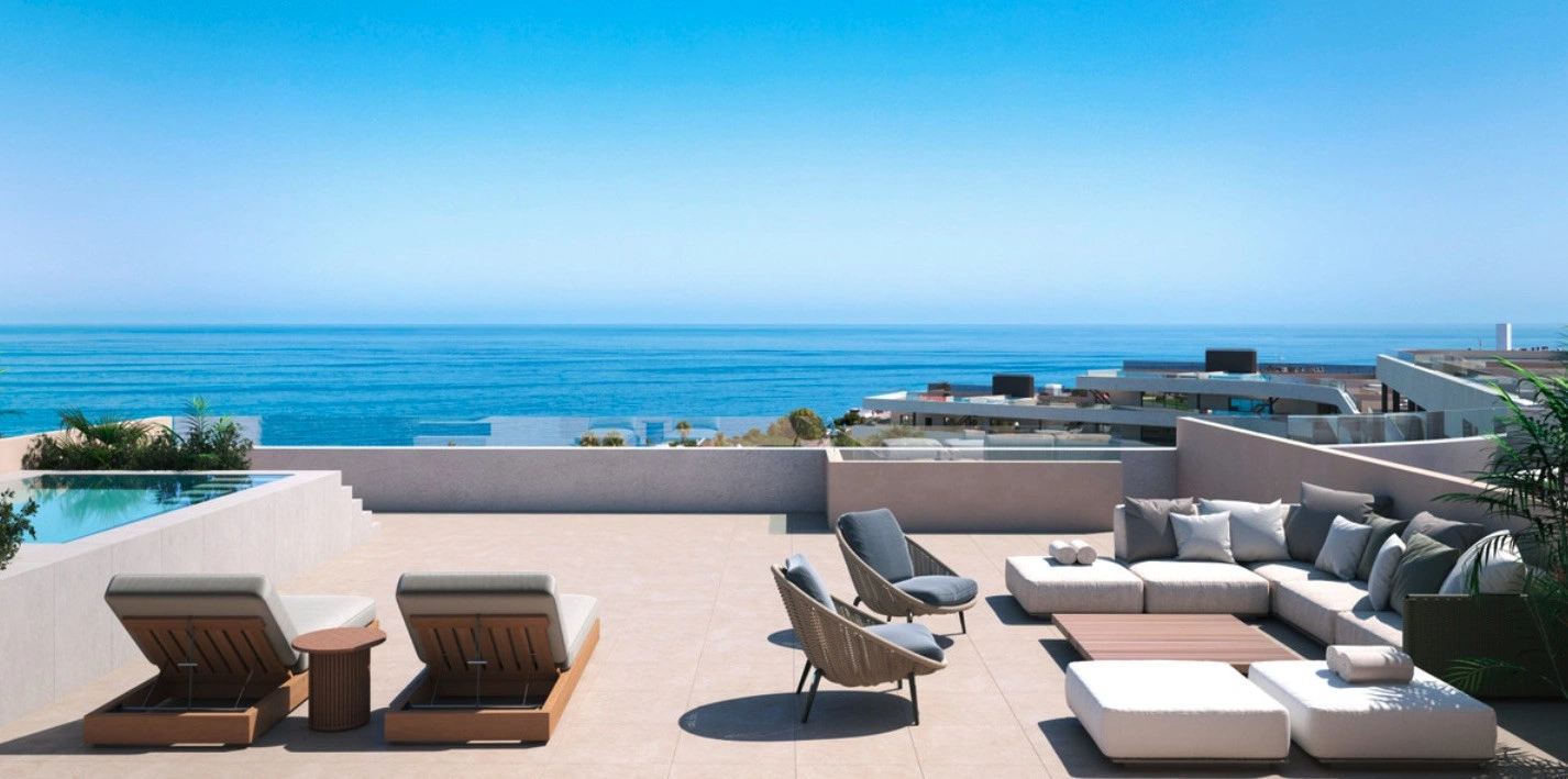 1 - venda apartamento vista de mar estepona - costa del sol andaluzia espanha
