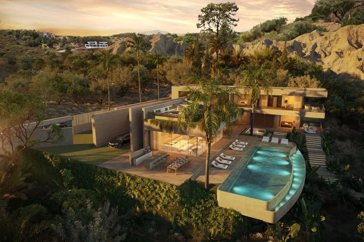 1 - venta terreno vista al mar benahavis - costa del sol andalucía españa