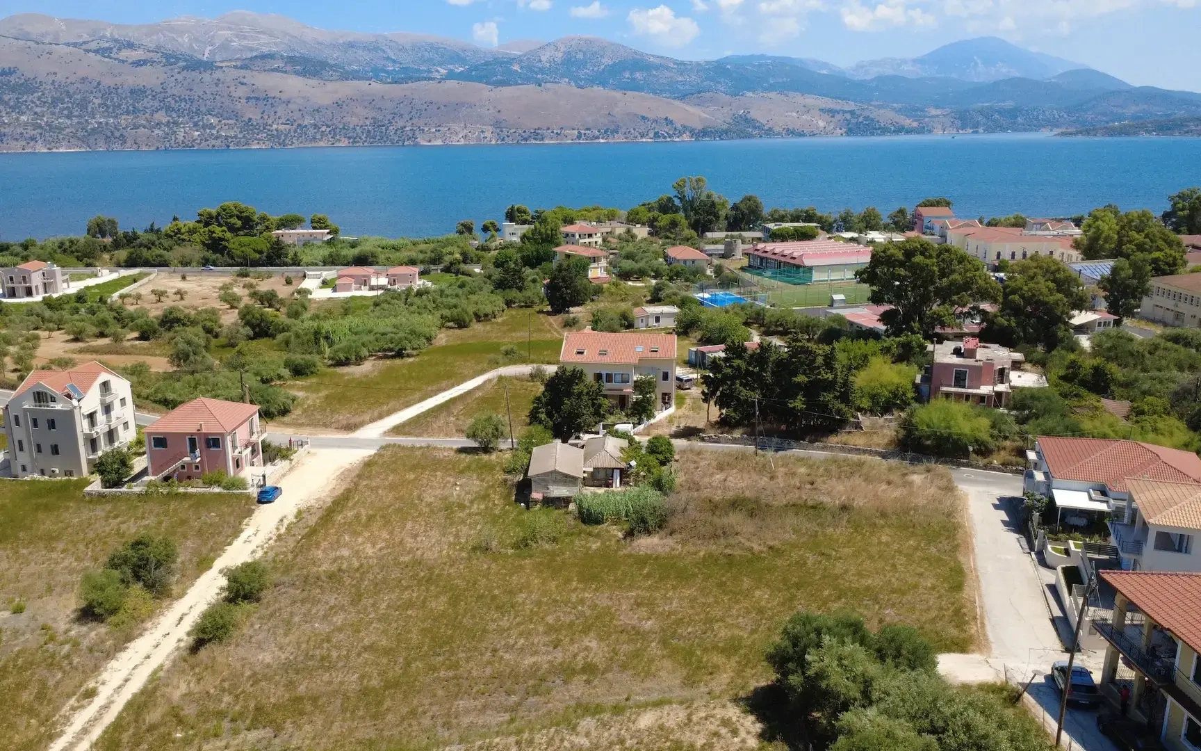 2 - vente terrain vue mer kefalonia îles ioniennes grèce