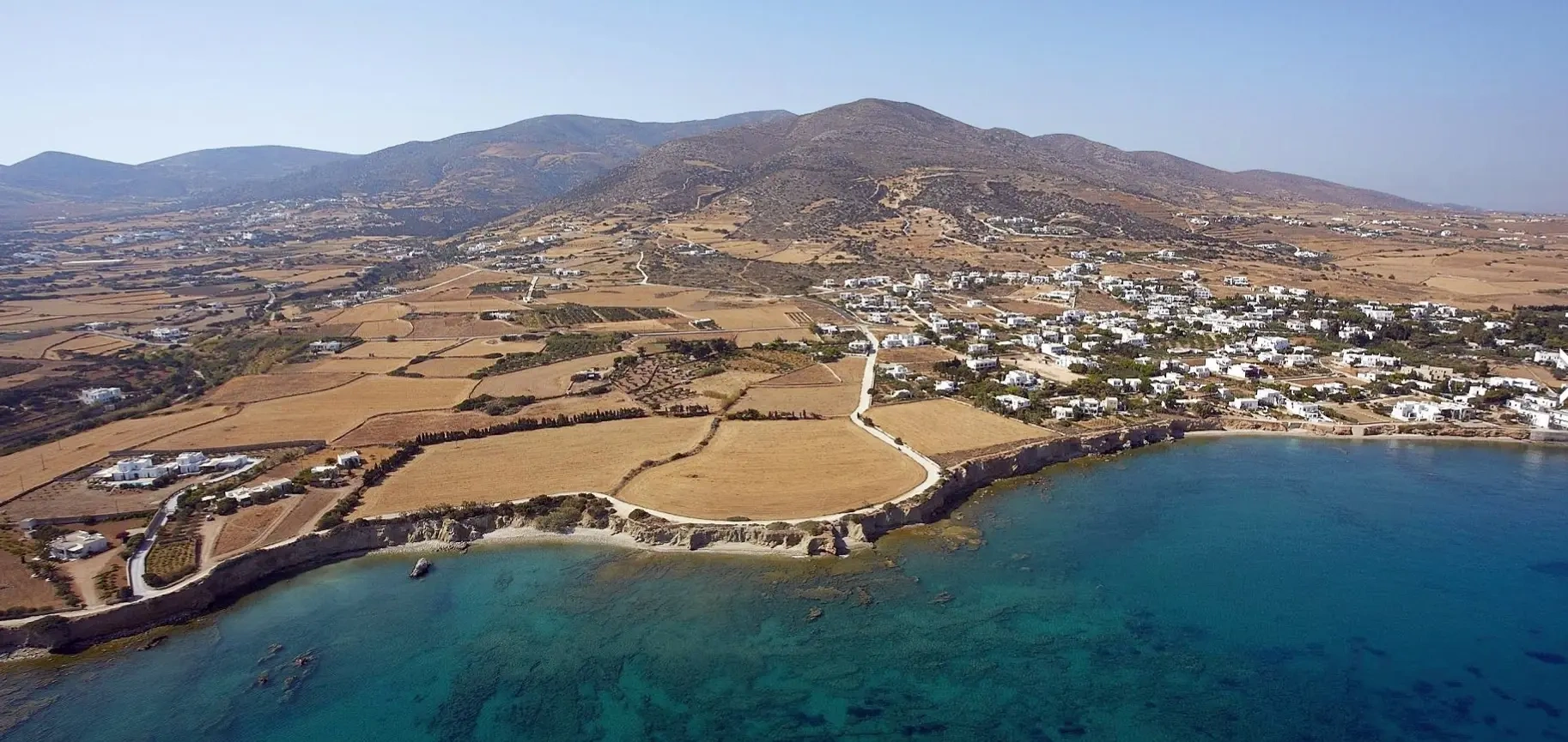 1 - venda terreno vista de mar paros - cíclades egeu meridional grécia