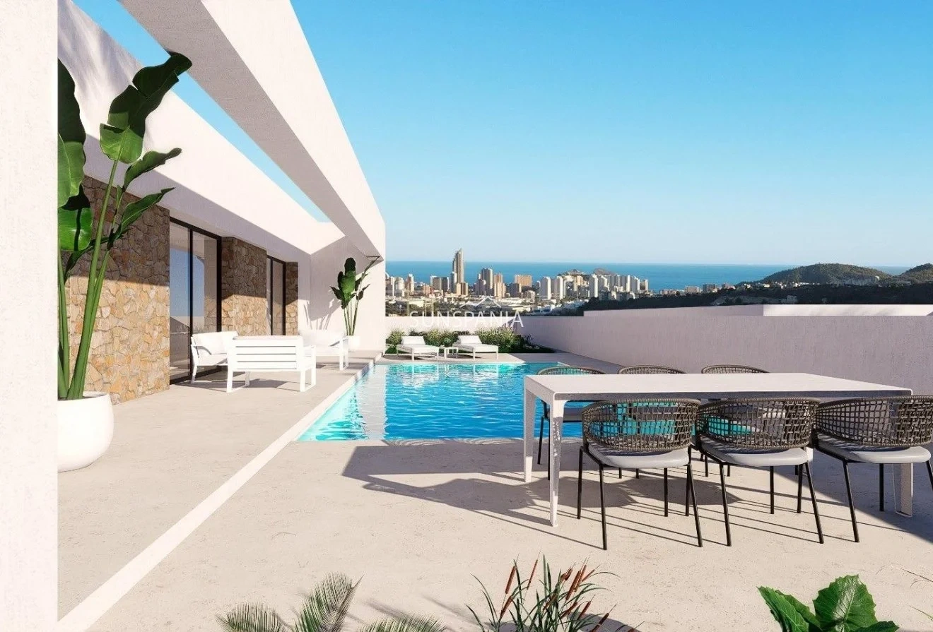 1 - vente maison vue mer finestrat - costa blanca communauté valencienne espagne