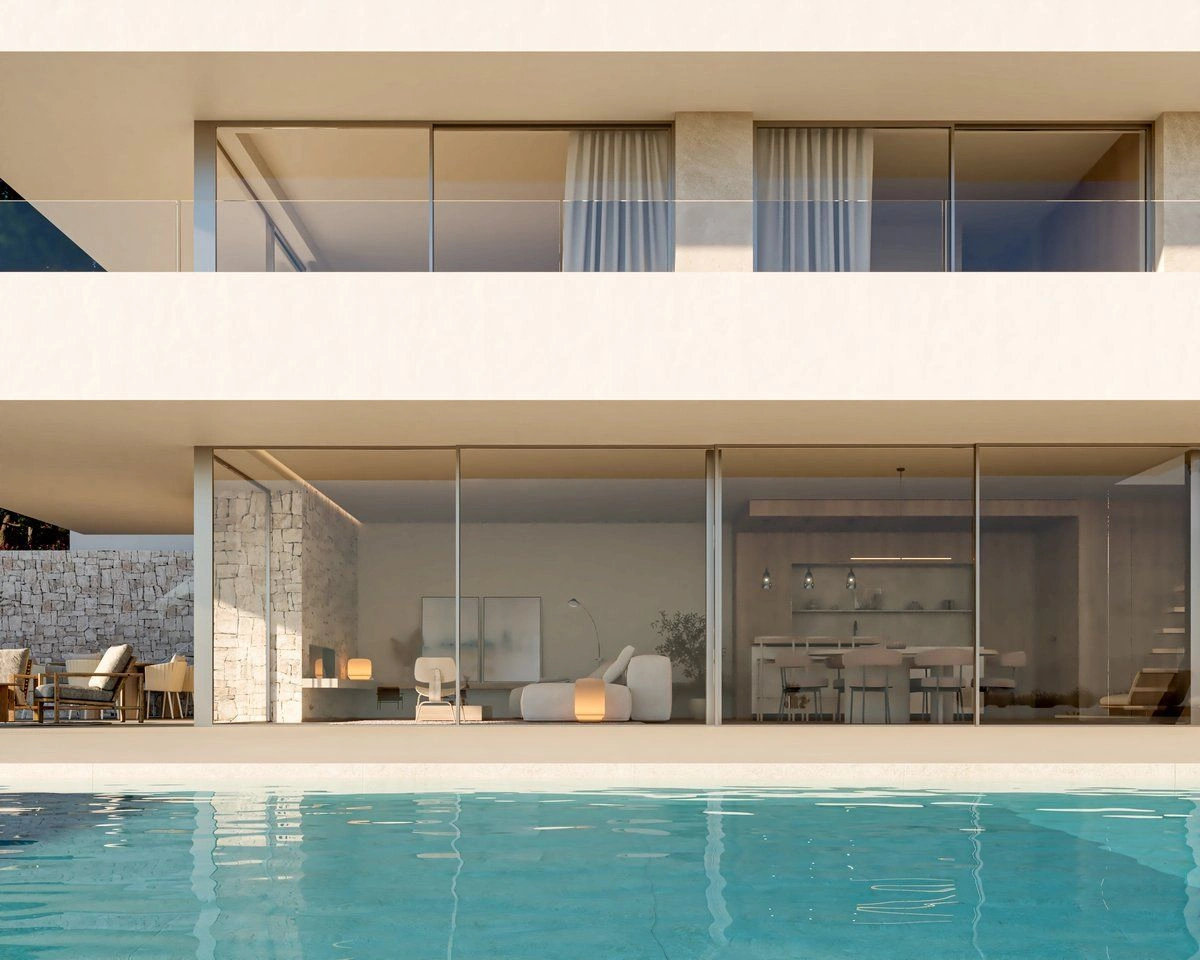 2 - vendita casa vista mare moraira - costa blanca comunità valenciana spagna