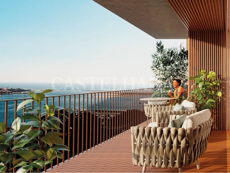 1 - verkoop appartement uitzicht op zee vila nova de gaia north region portugal