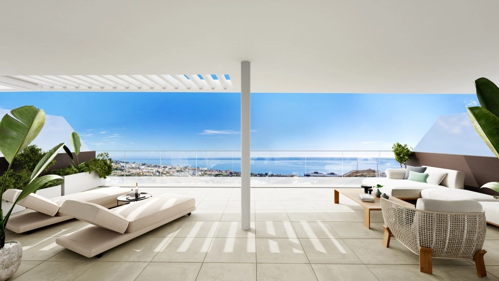 2 - venta apartamento vista al mar rincon de la victoria andalucía españa
