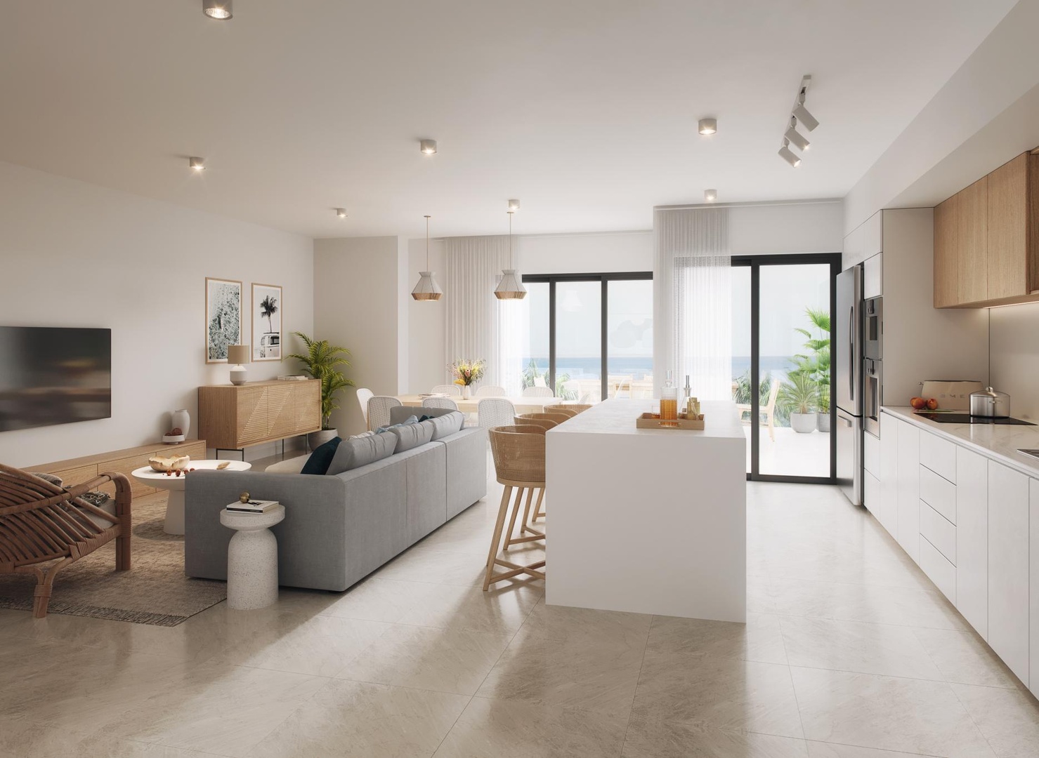 2 - vente appartement vue mer tamarin rivière noire île maurice