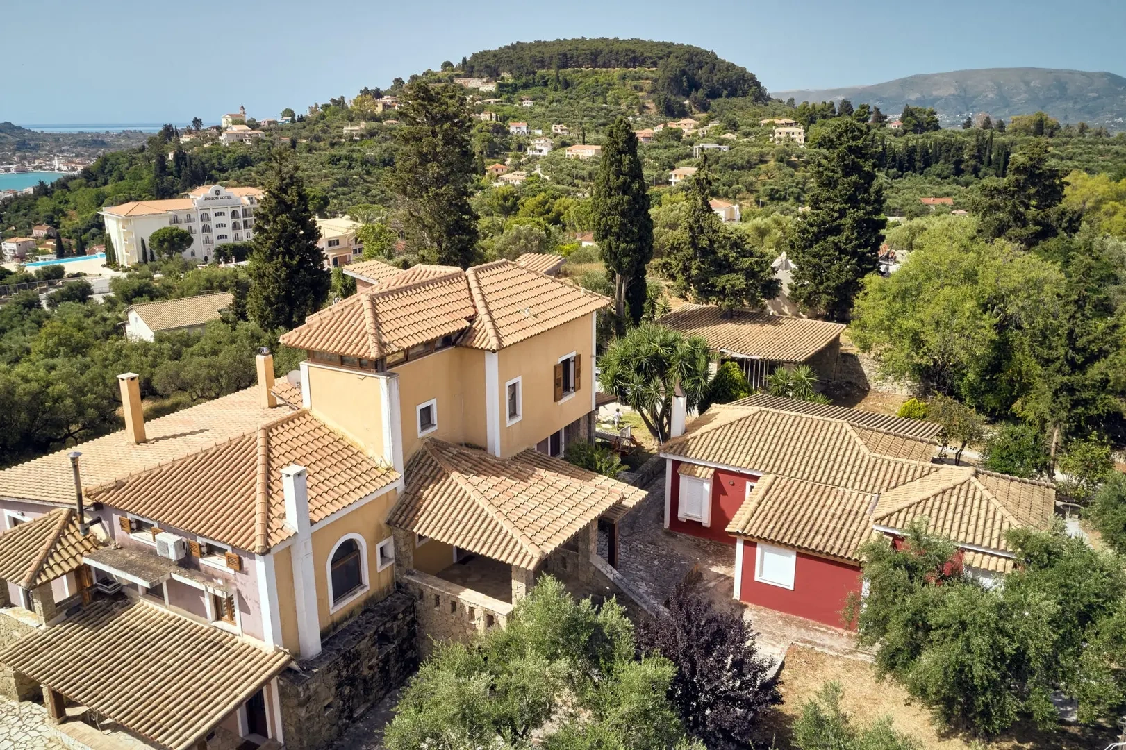 2 - vente maison vue mer bochali îles ioniennes grèce