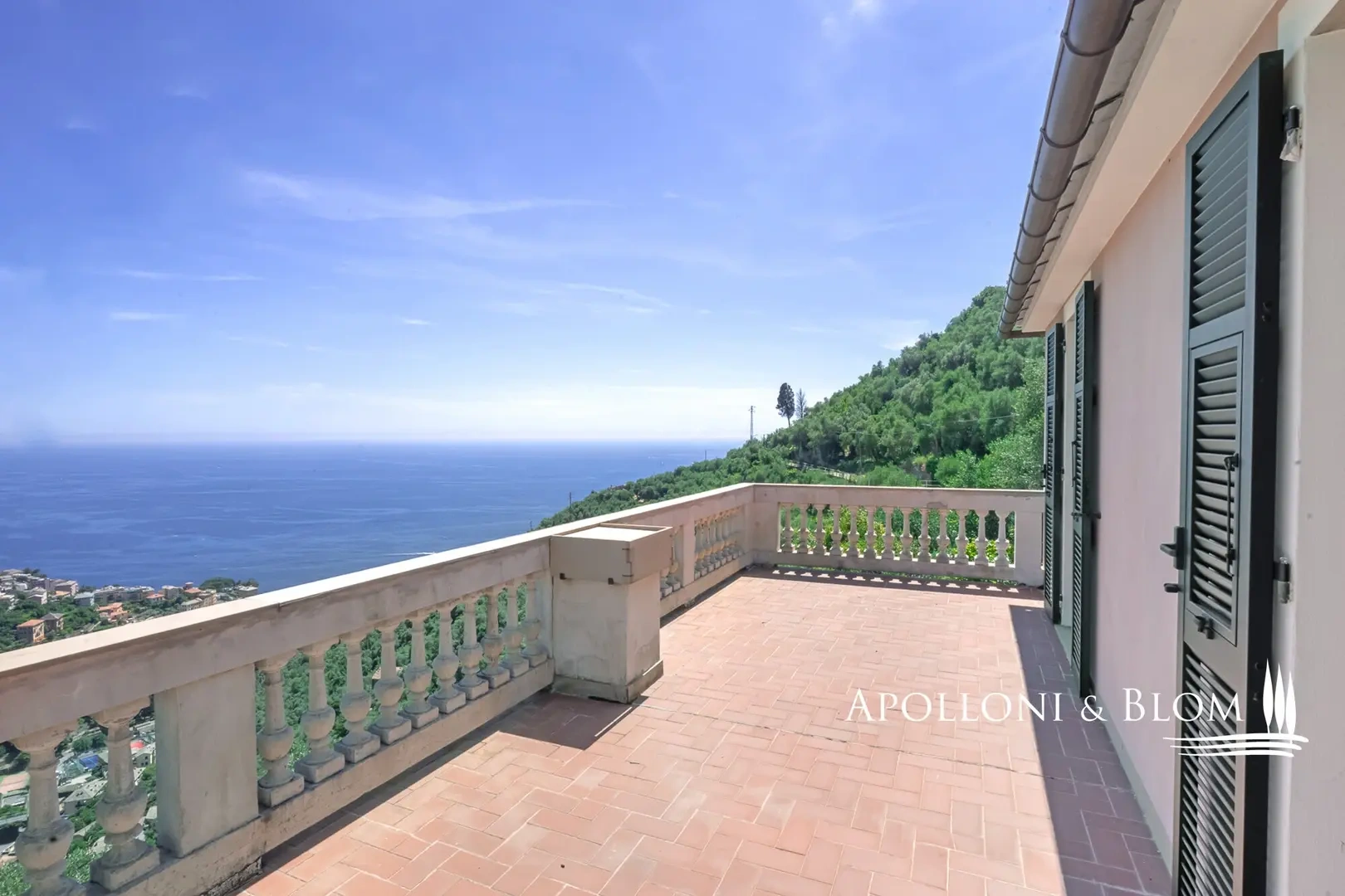 1 - sea view house for sale in zoagli liguria italy