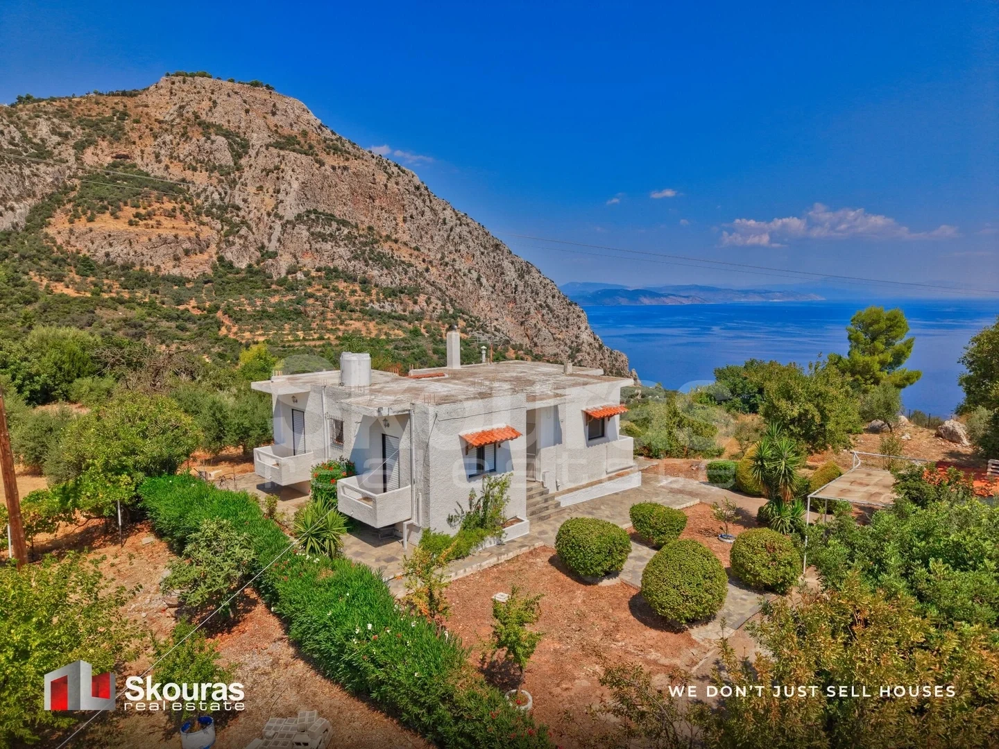 1 - vente maison vue mer trezene attique grèce