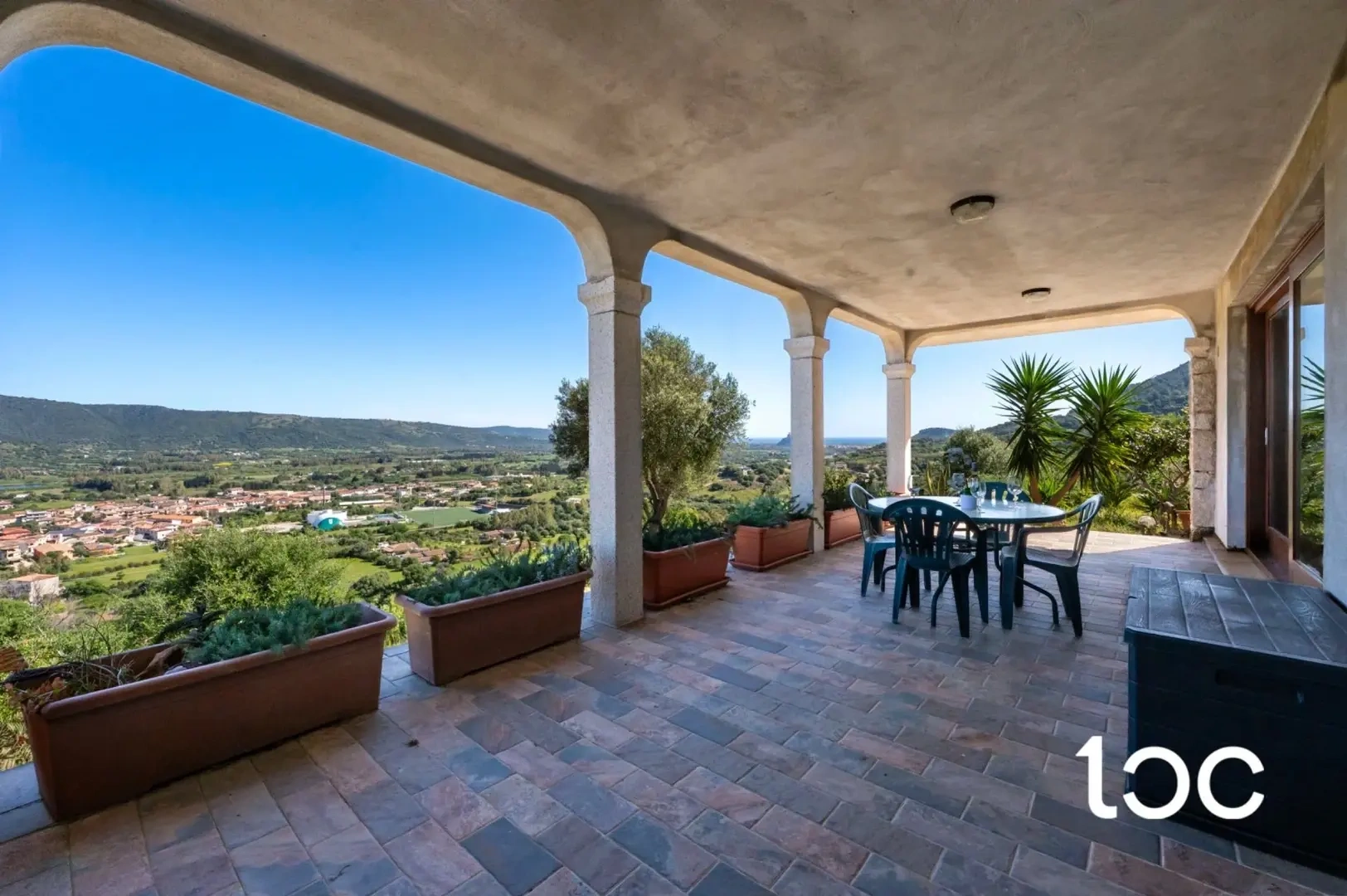 1 - sea view house for sale in torpe' sardinia italy