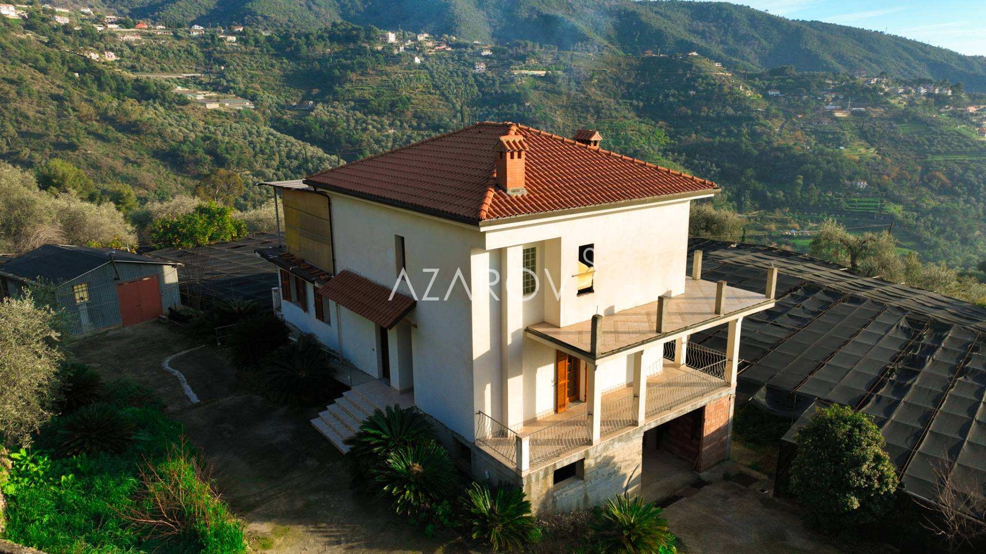1 - venda casa vista de mar vallebona liguria itália