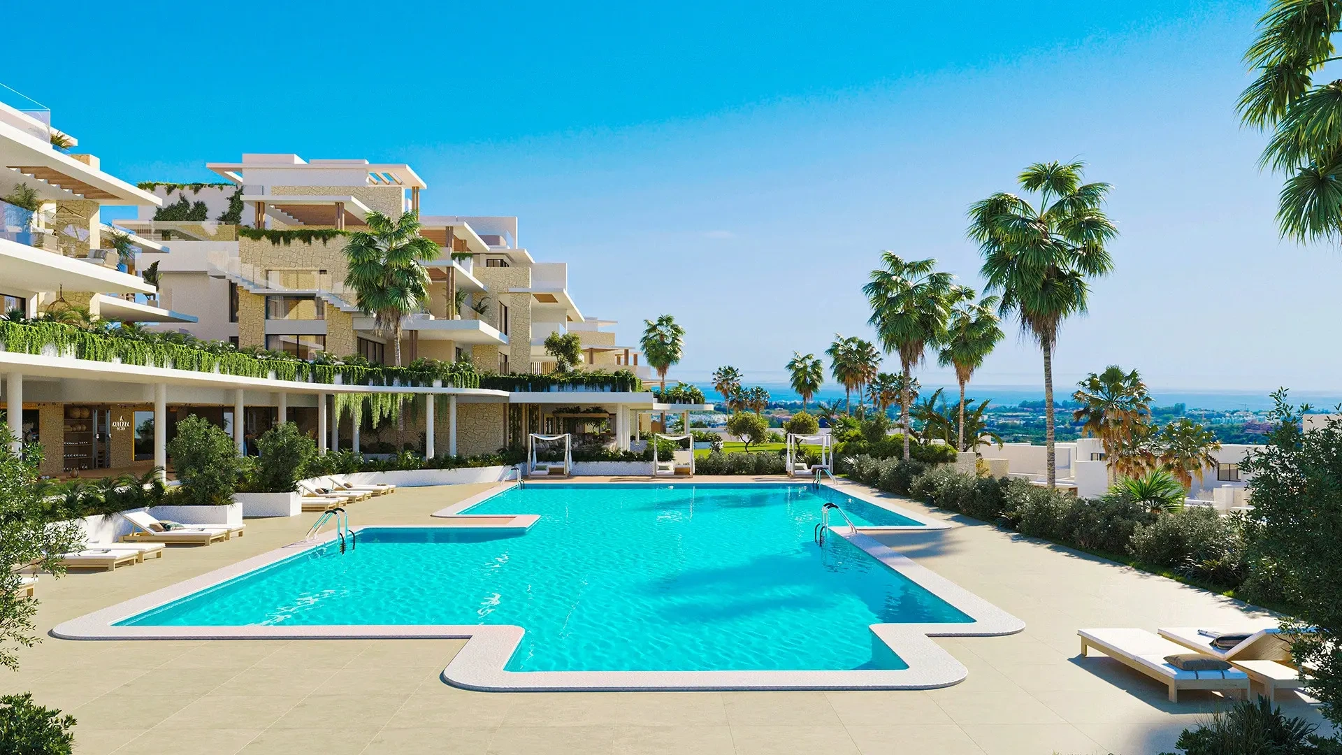 1 - venta apartamento vista al mar estepona - costa del sol andalucía españa