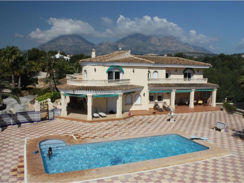 1 - verkauf villa meerblick alfaz del pi valencia spanien