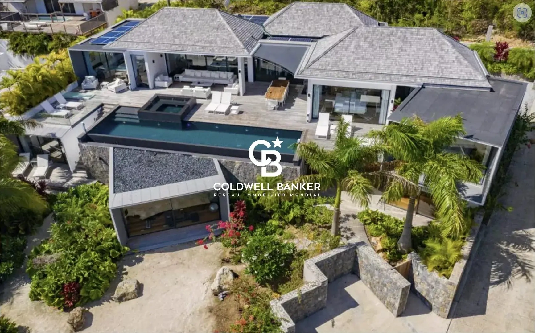1 - venta casa vista al mar saint-barthélemy san bartolomé - antillas francesas islas del caribe