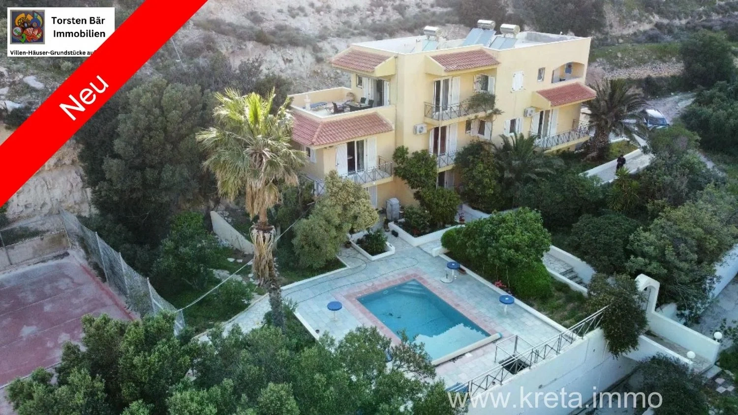 1 - venda edifício a praia ao pé koutsounari creta grécia