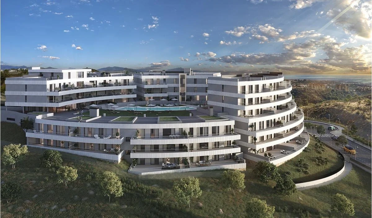 2 - verkoop appartement uitzicht op zee estepona - costa del sol andalusië spanje