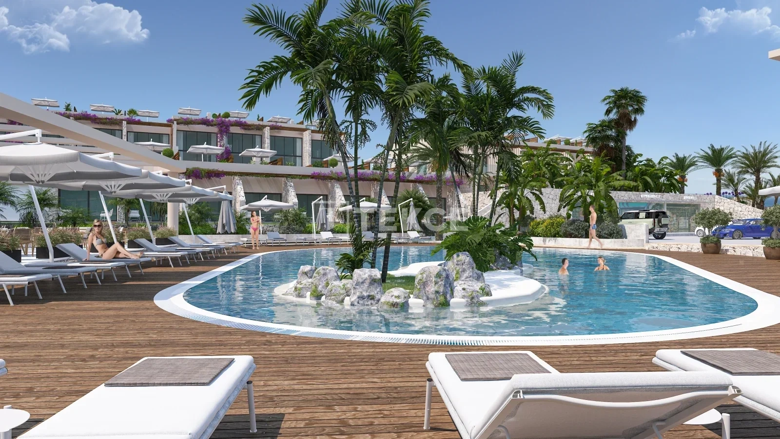 2 - vente appartement vue mer girne kyrenia chypre