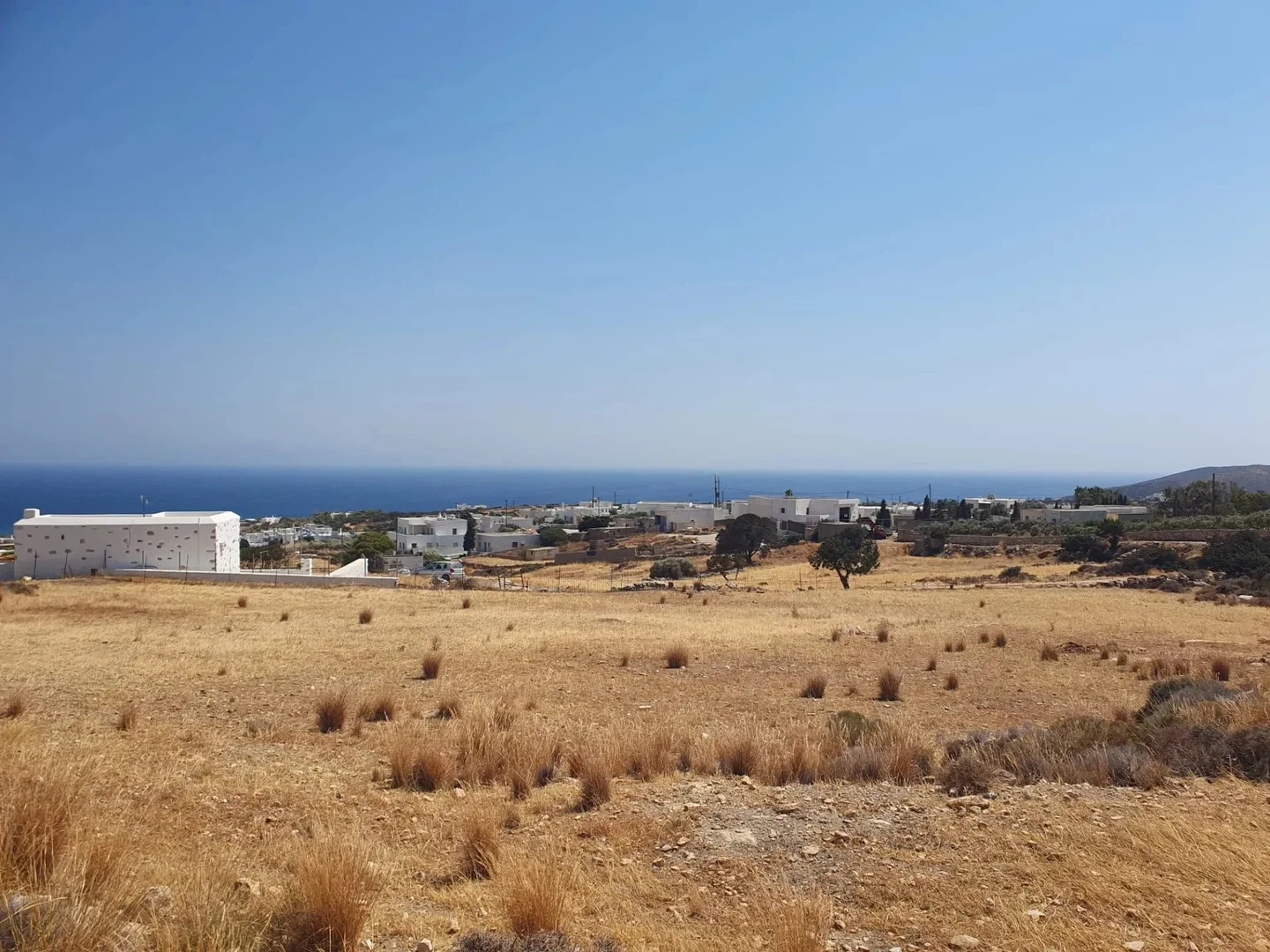 1 - venta terreno vista al mar paros - cícladas egeo meridional grecia