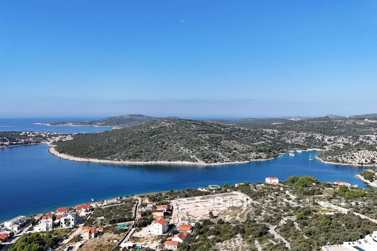 2 - venda terreno vista de mar rogoznica sibenik croácia
