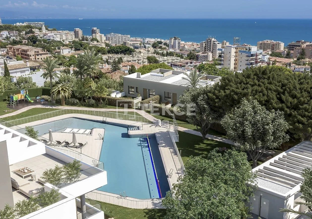 1 - vente appartement vue mer torremolinos - costa del sol andalousie espagne