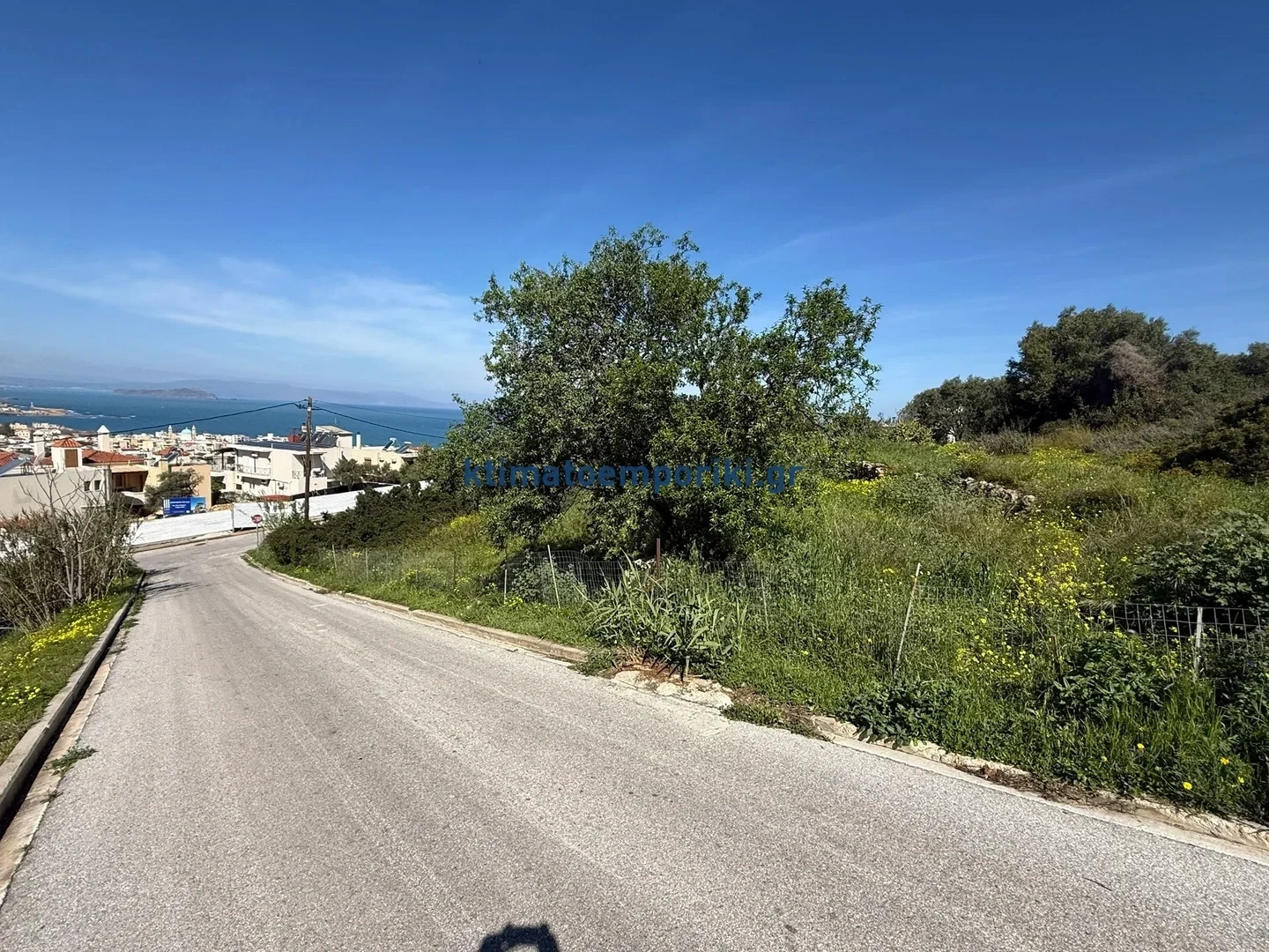 2 - venta terreno vista al mar chalépa creta grecia