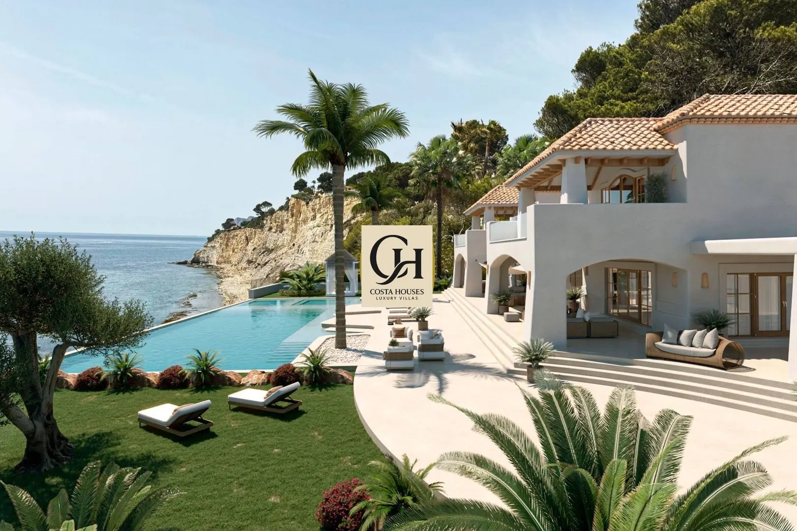 1 - vente maison pieds dans l'eau moraira - costa blanca communauté valencienne espagne