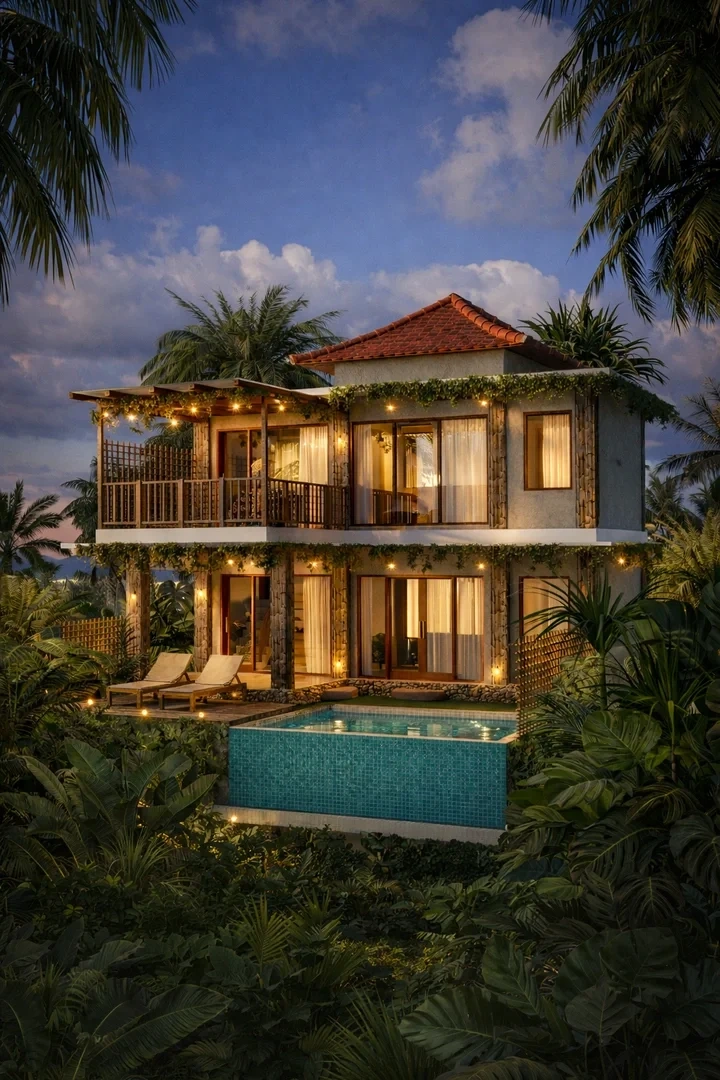 1 - vente villa ubud bali indonésie